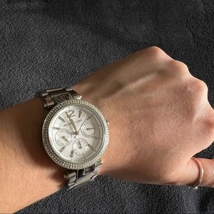 Michael Kors silver watch